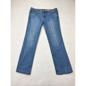 Converse One Star Womens Straight Leg Jeans Medium Wash Blue Denim Size 14‎